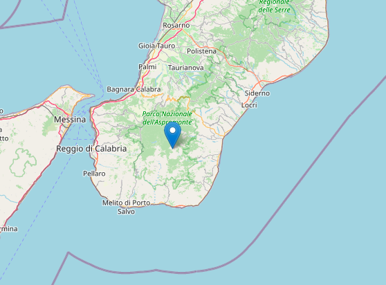 Sciame sismico in provincia di Reggio Calabria.