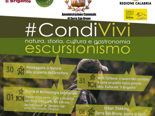 Parte il 30 Luglio a Serra San Bruno la prima edizione di #CondiVivi
